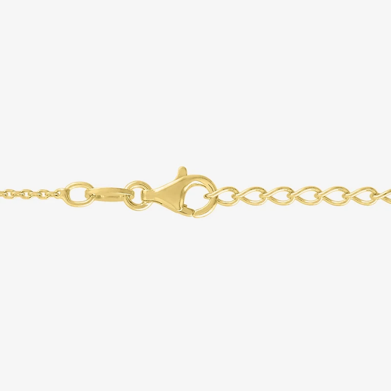 Diamond Addiction "Mama" (G-H / I1-I2) Womens 1/10 CT. T.W. Lab Grown White Diamond 14K Gold Over Silver 16 Inch Pendant Necklace