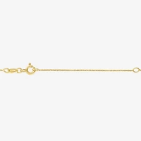Diamond Blossom (G-H / I1-I2) Womens 1/4 CT. T.W. Lab Grown White Diamond 14K Gold Over Silver Sterling Silver Cross 16 Inch Pendant Necklace