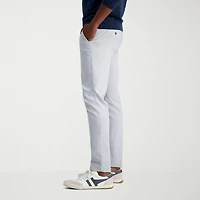 Haggar Life Khaki Mens Comfort Waistband Slim Fit Flat Front Pant