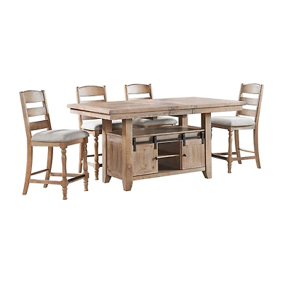 Tyler Dining Collection 5-Piece Counter Height Dining Set