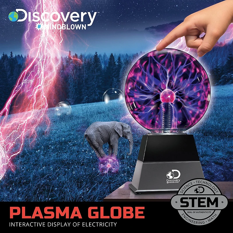 Discovery Mindblown Plasma Orb 6inch
