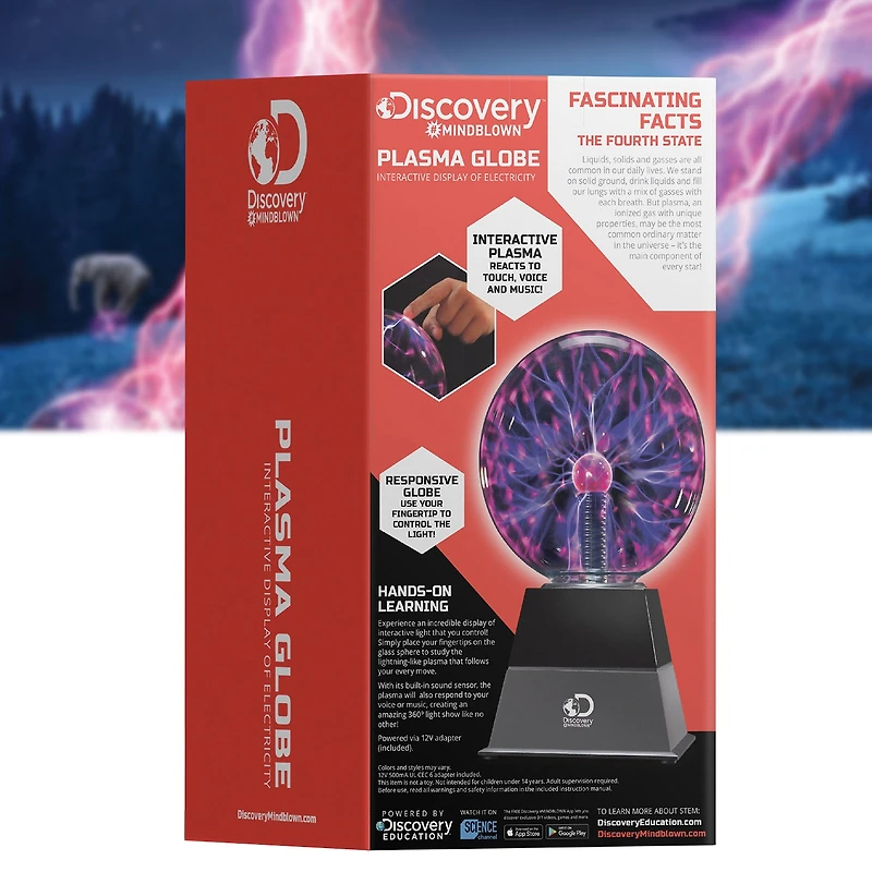 Discovery Mindblown Plasma Orb 6inch