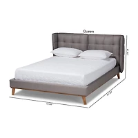 Gretchen Upholstered Platform Bed