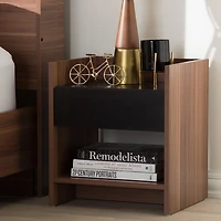 Vanda Bedroom Collection 1-Drawer Nightstand