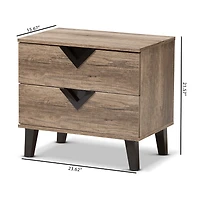 Swanson Bedroom Collection 2-Drawer Nightstand