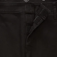 St. John's Bay Secretly Slender Womens Plus Mid Rise Adaptive Hidden Access Opening Straight Leg Jean