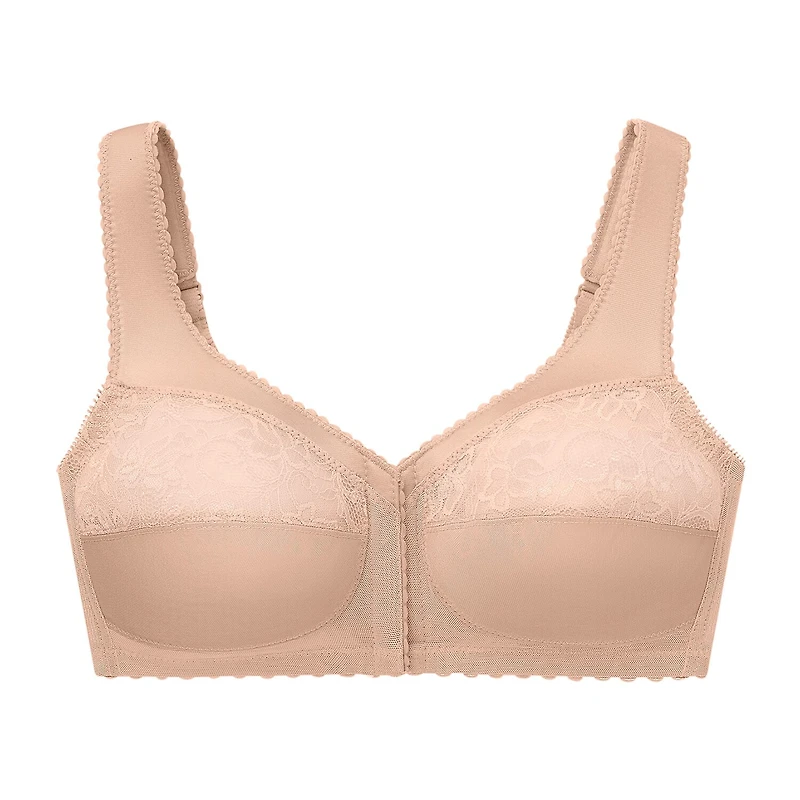 Glamorise MagicLift® Front-Closure Support Wirefree Bra-1200