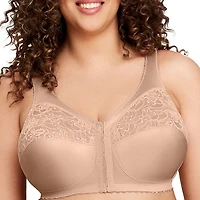 Glamorise MagicLift® Front-Closure Support Wirefree Bra-1200