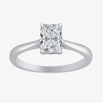 1 CT. Lab-Grown (G / VS2)  Diamond Radiant-cut Solitaire Engagement Ring 10K Gold