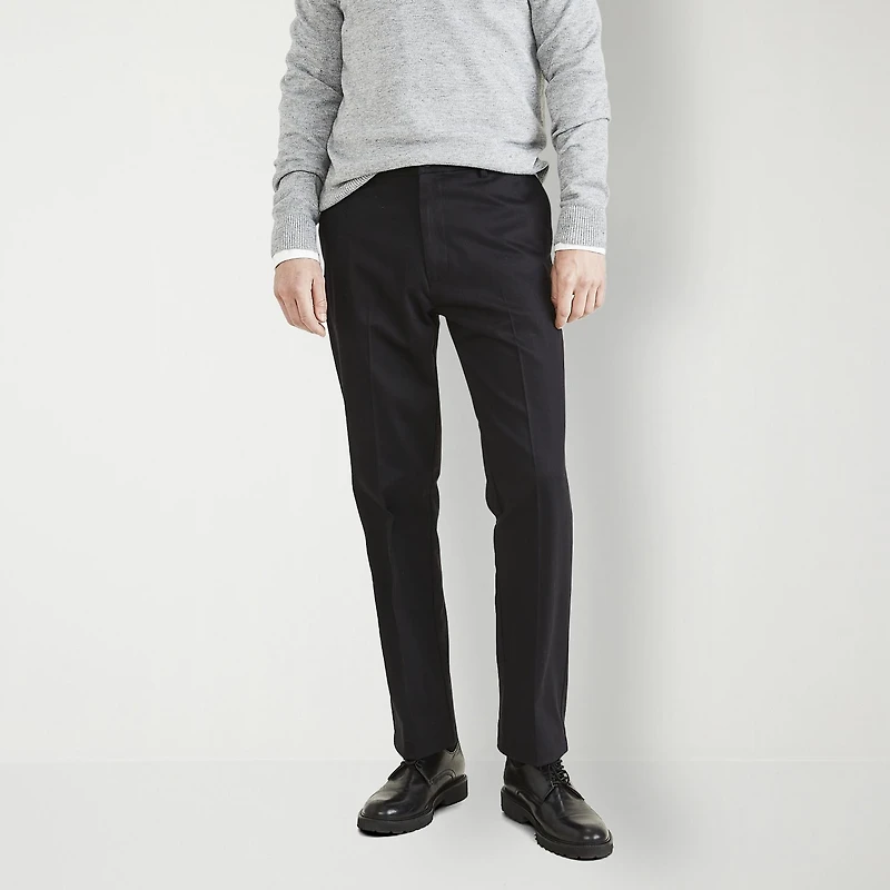 Dockers Signature Iron Free With Stain Defender Mens Comfort Waistband Classic Fit Flat Front Pant