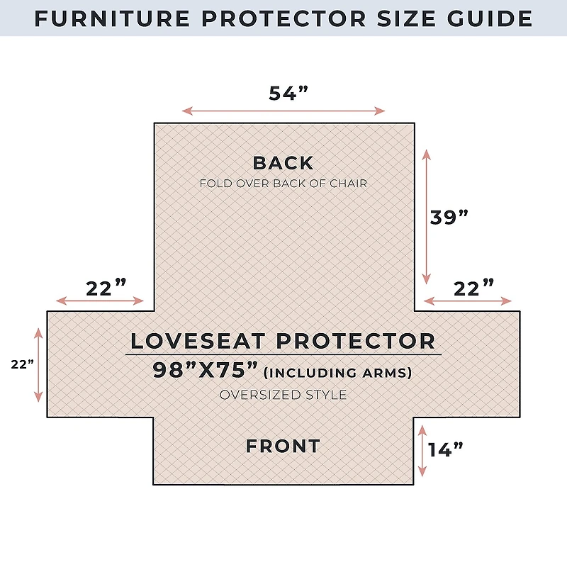 Linery Patchwork Loveseat Protector