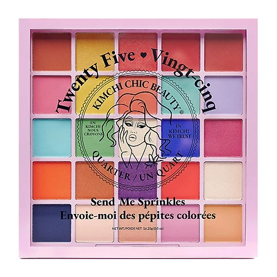 KimChi Chic Beauty Twenty Five Palette - 01 Send Me Sprinkles