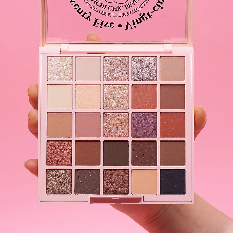 KimChi Chic Beauty Twenty Five Palette - 02 Send Me Nude'Les