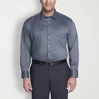 Van Heusen Big and Tall Ultra Flex Mens Regular Fit Wrinkle Free Long Sleeve Dress Shirt