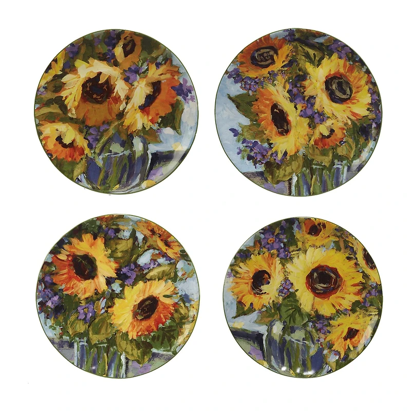 Certified International Sunflower Bouquet 16-pc. Earthenware Dinnerware Set