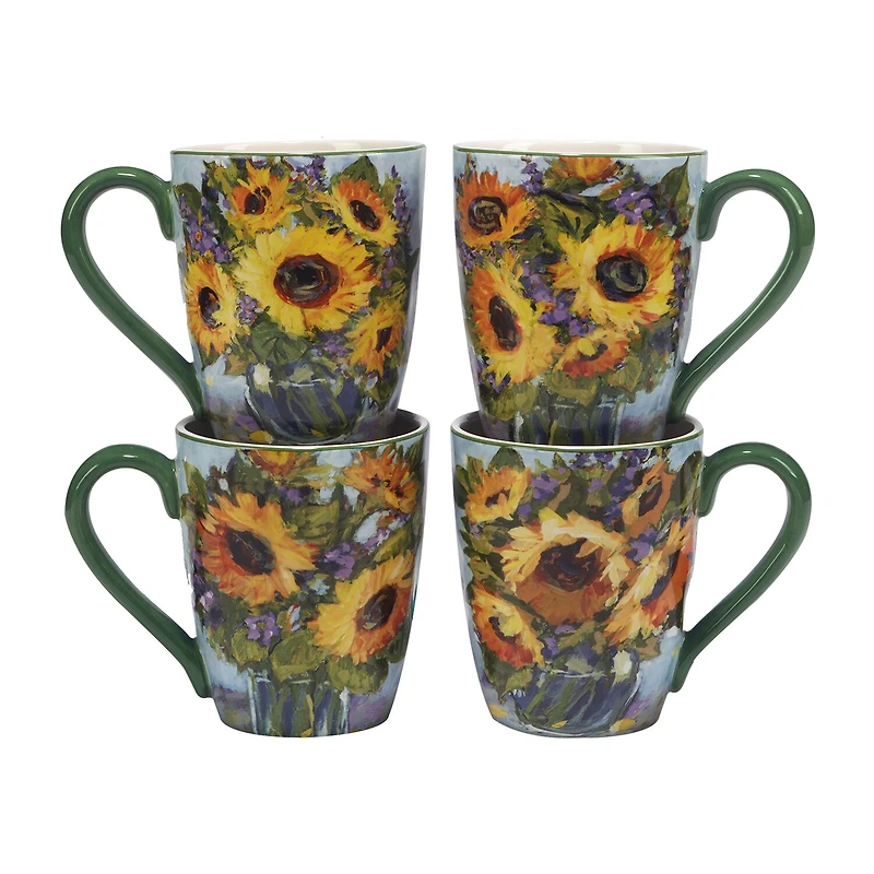 Certified International Sunflower Bouquet 16-pc. Earthenware Dinnerware Set