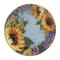 Certified International Sunflower Bouquet 4-pc. Earthenware Dinner Plate