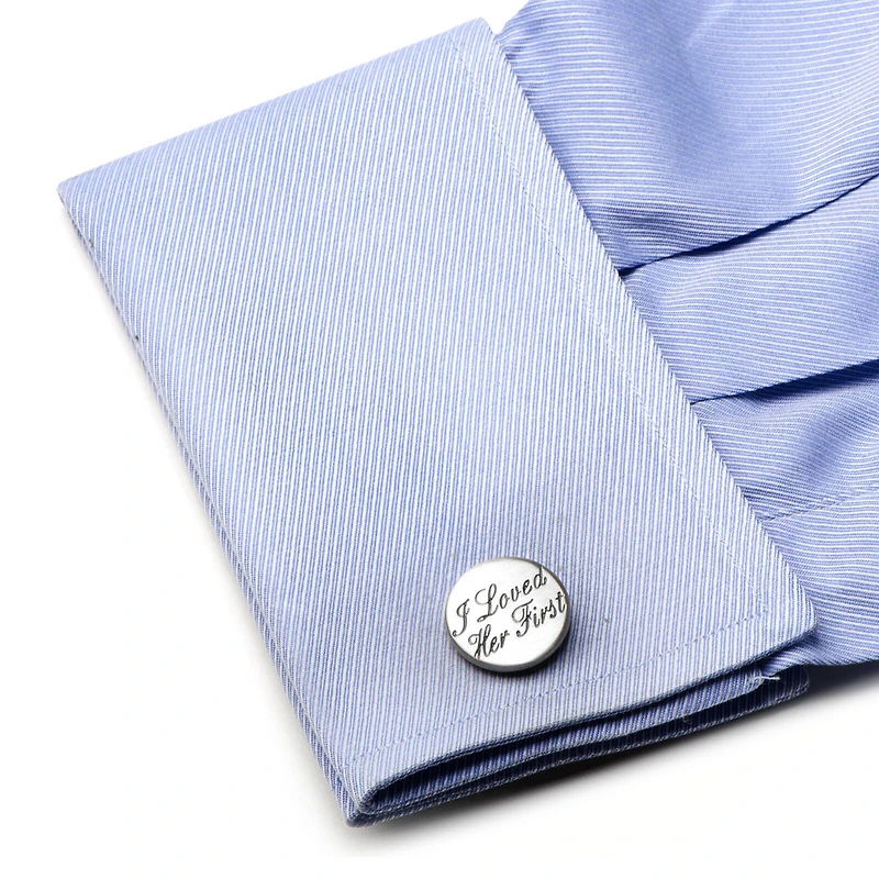 I Loved Her First Cuff Links