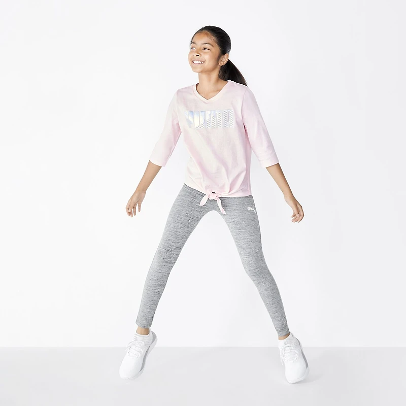 PUMA Big Kid Girls 20" Active Full Length Leggings