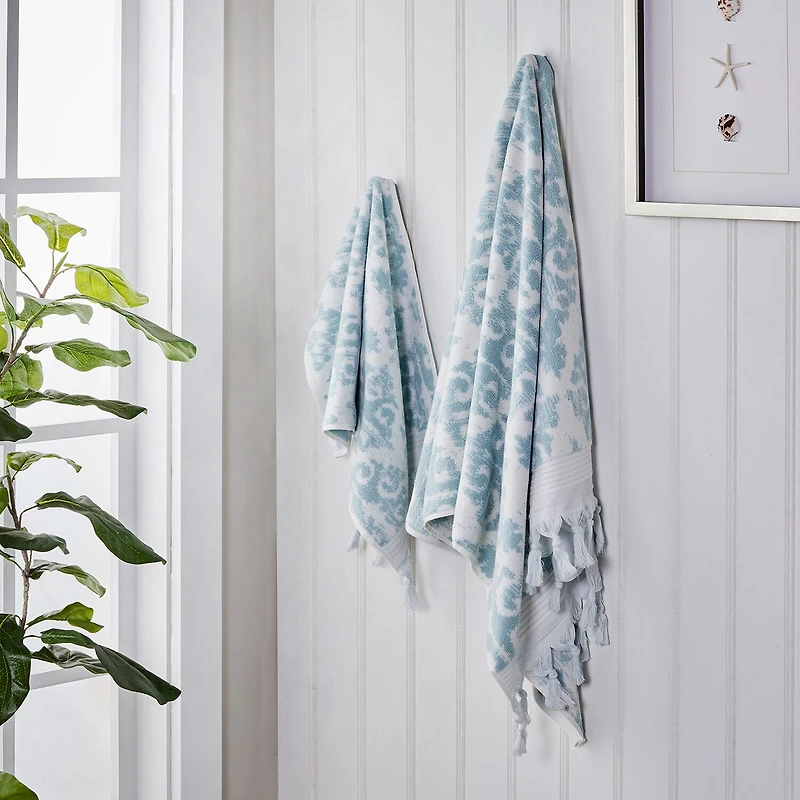 Saturday Knight Neutral Nuances Mirage 2-pk Hand Towels