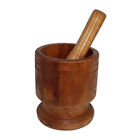 IMUSA Jumbo 2-pc. Wood Mortar and Pestle Set