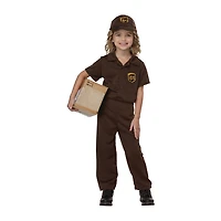 Toddler Unisex Ups Driver Costume