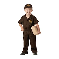 Toddler Unisex Ups Driver Costume