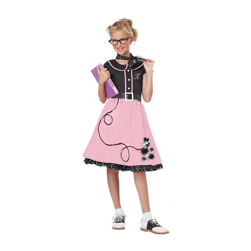 Little & Big Kid Girls 50s Sweetheart Costume