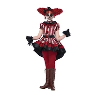 Little & Big Kid Girls Wicked Clown Costume