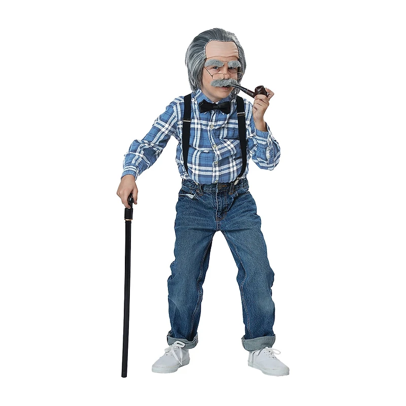 Little & Big Kid Unisex Old Man Costume Accessory