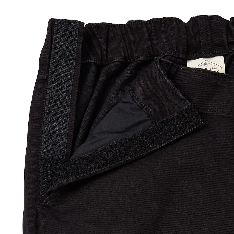 St. John's Bay Womens Mid Rise Adaptive Seated Wear Straight Leg Jean