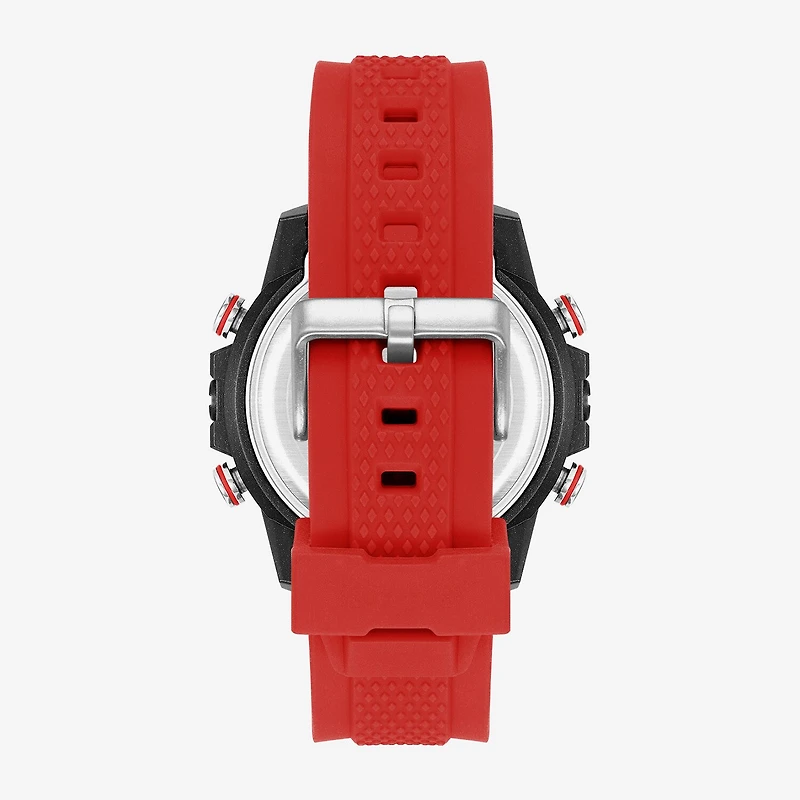 Armitron Mens Red Strap Watch 40/8510brd