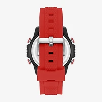 Armitron Mens Red Strap Watch 40/8510brd