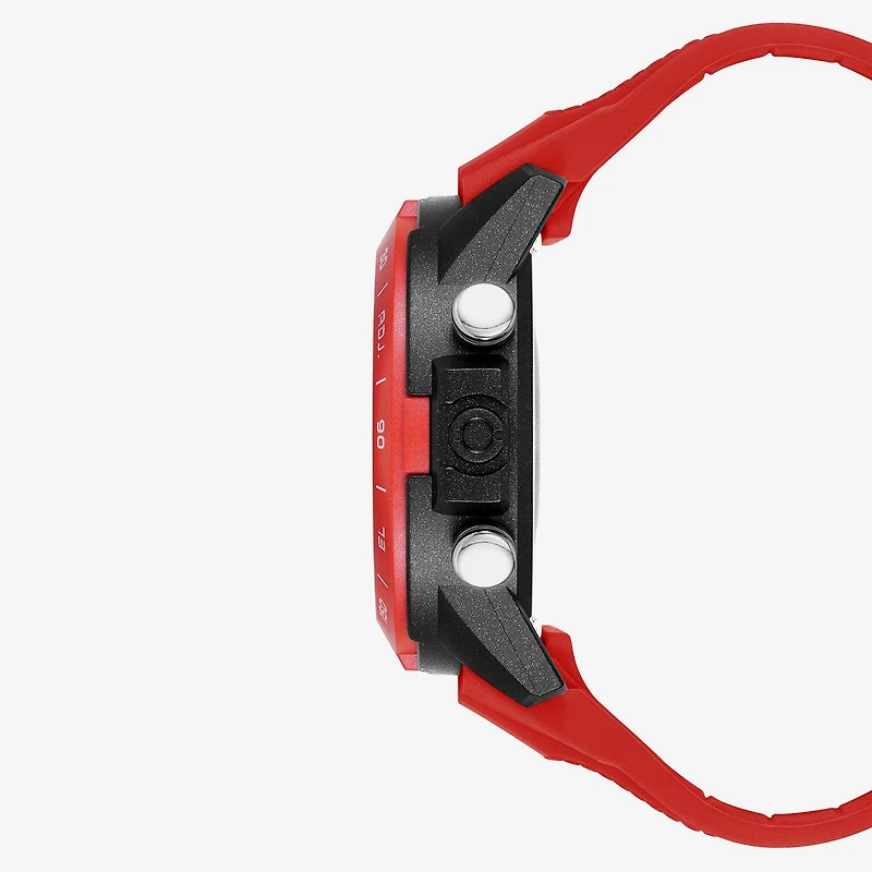 Armitron Mens Red Strap Watch 40/8510brd