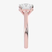 (G-H / Vs2-Si1) Womens 3 CT. T.W. Lab Grown White Diamond 14K Gold Solitaire Engagement Ring