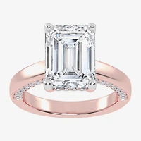 (G-H / Vs2-Si1) Womens 3 1/2 CT. T.W Lab Grown White Diamond 14K Gold Solitaire Engagement Ring