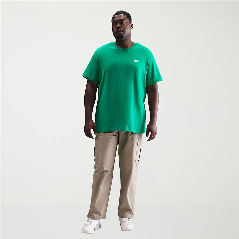 Nike Mens Crew Neck Short Sleeve Embroidered Active Big and Tall T-Shirt