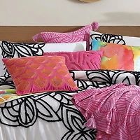 Rochelle Porter Crayon Square Throw Pillow