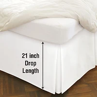 Space Maker Underbed Storage 21" Drop Tailored Bedskirt