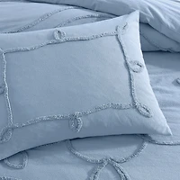 Peri Home Retro Scroll Duvet Sets