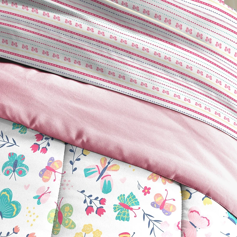 Dream Factory Butterfly Garden Comforter Sets