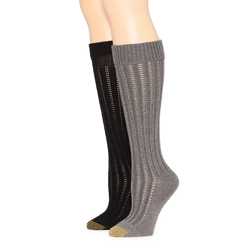 Gold Toe Womens 2 Pair Knee High Socks
