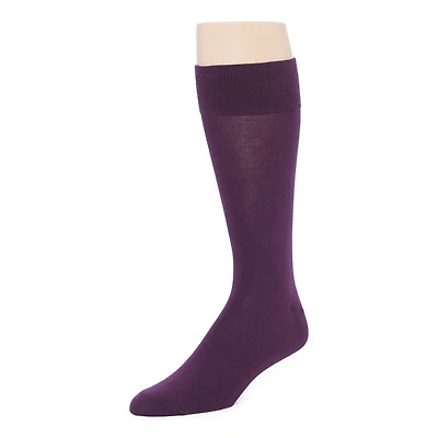 J. Ferrar Dress Mens Crew Socks
