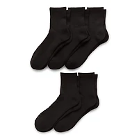 Xersion Running Mens Multi-Pack 5 Pair Quarter Ankle Socks