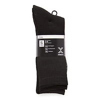 Xersion Running Mens 5 Pair Crew Socks