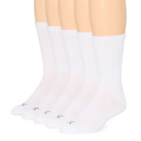 Xersion Running Mens 5 Pair Crew Socks