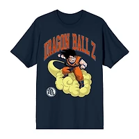 Mens Crew Neck Short Sleeve Regular Fit Dragon Ball Z Graphic T-Shirt