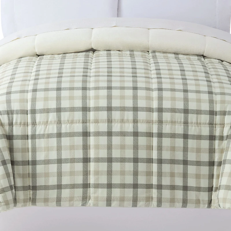 Home Expressions Plush Ultra Soft Down Alternative Reversible Comforter