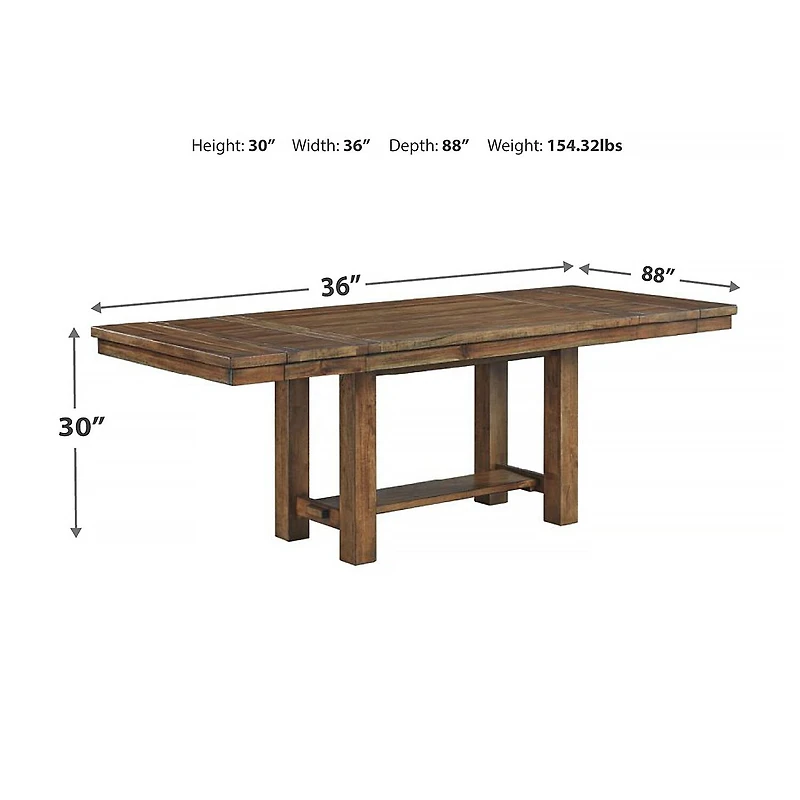 Signature Design by Ashley® Kavarna Rectangular Wood-Top Dining Table