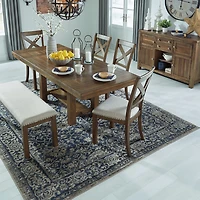Signature Design by Ashley® Kavarna Rectangular Wood-Top Dining Table